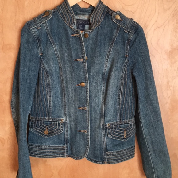 baccini denim jacket